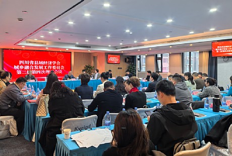 学会城乡融合委召开二届四次理事会 